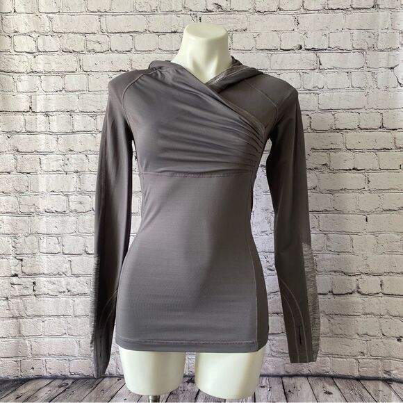 Lululemon Run for your life hooded long sleeve size 4 - Picture 1 of 9